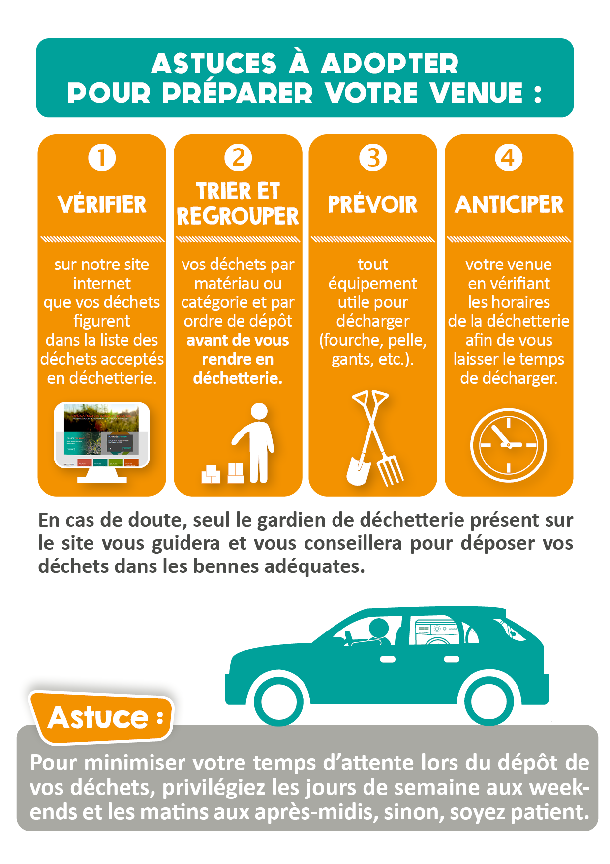 Astuces déchetterie 2023