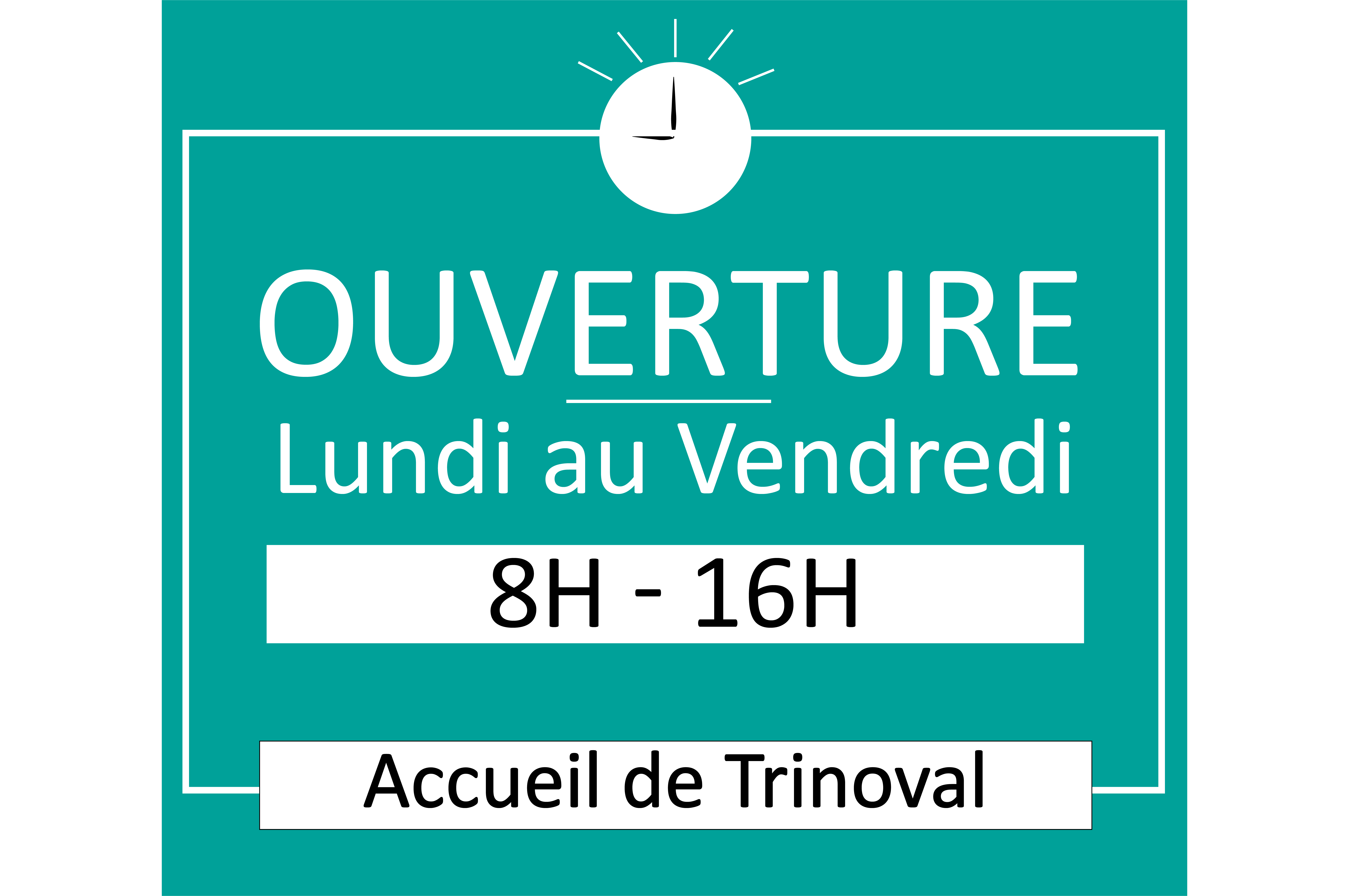 horaires accueil