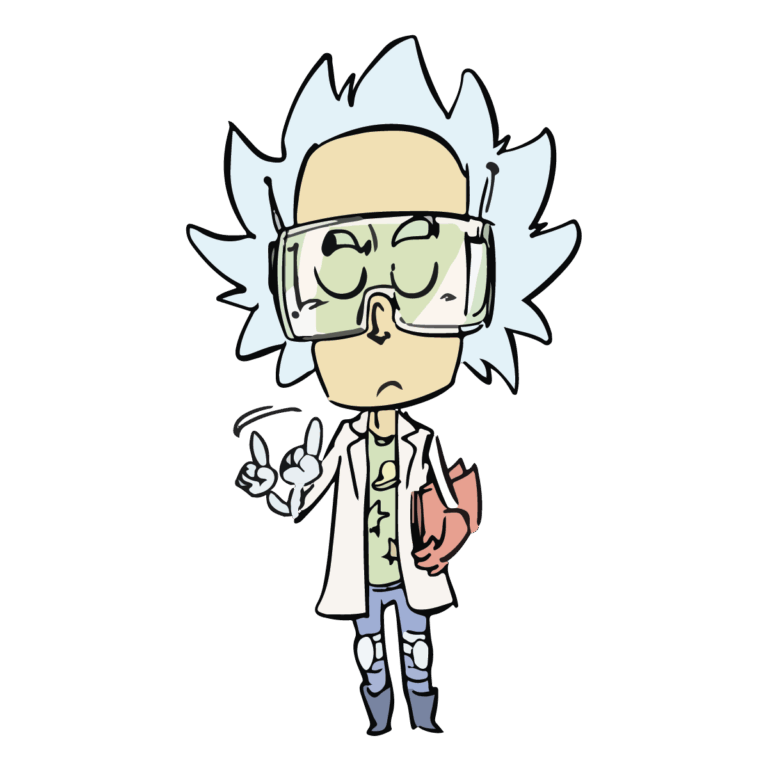 Personnage d'illustration en train de faire non